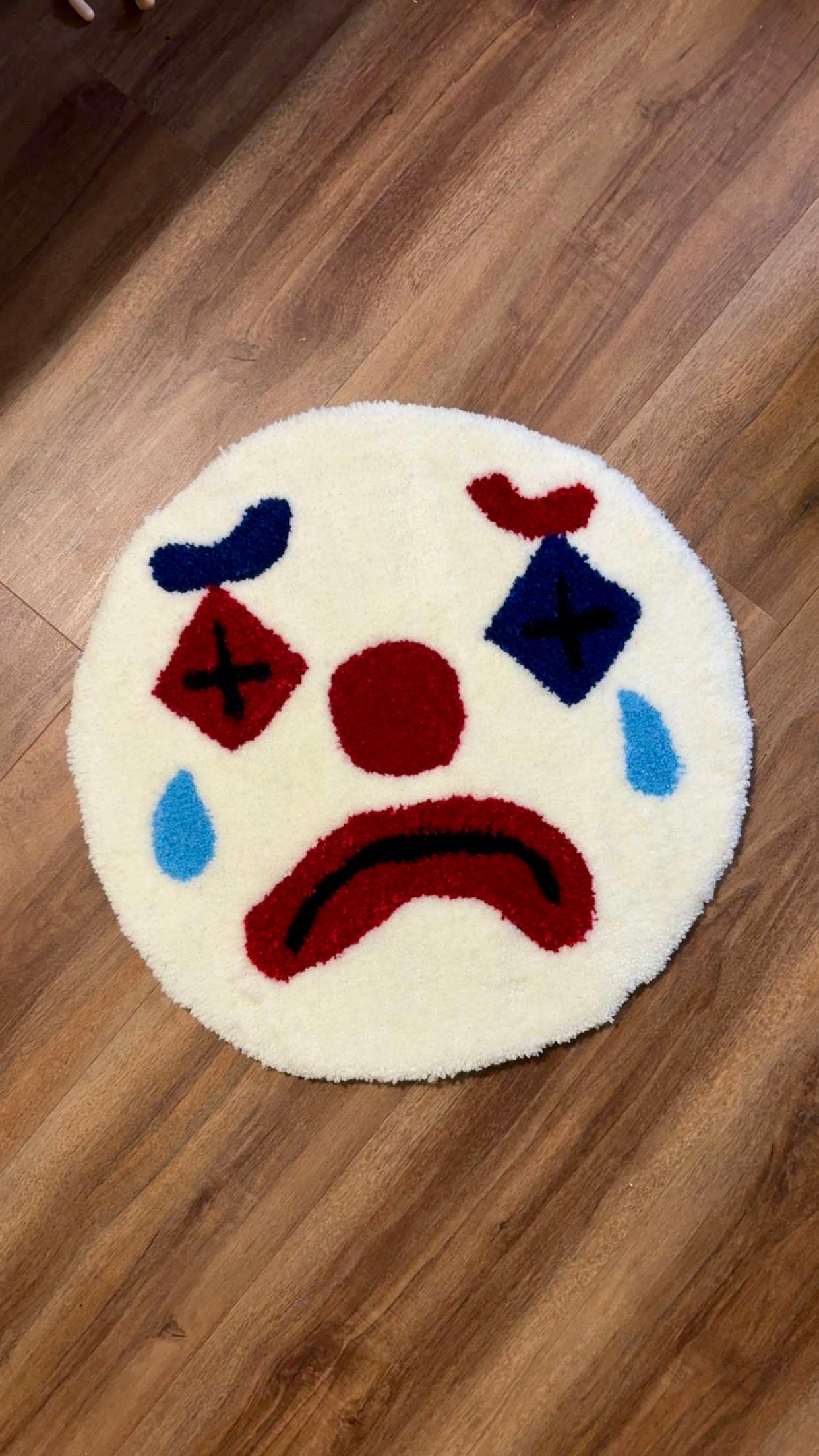 Sad Clown Rug