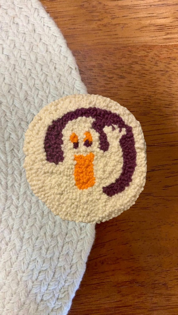 Halloween Cookie Coasters