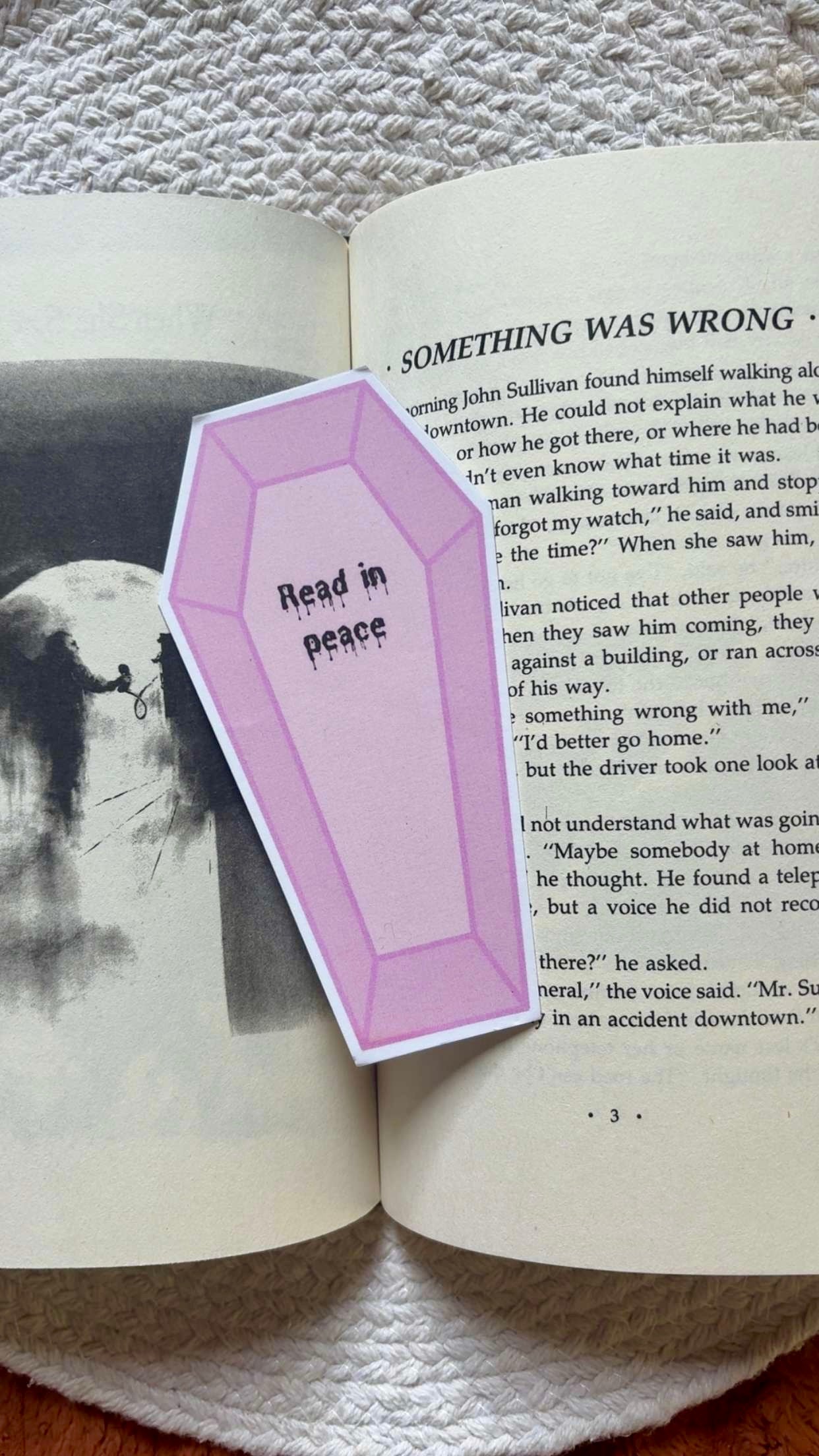 Read In Peace Bookmark