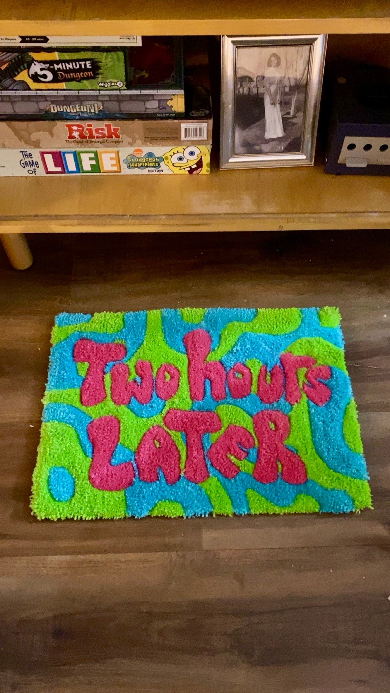 Two Hours Later Rug