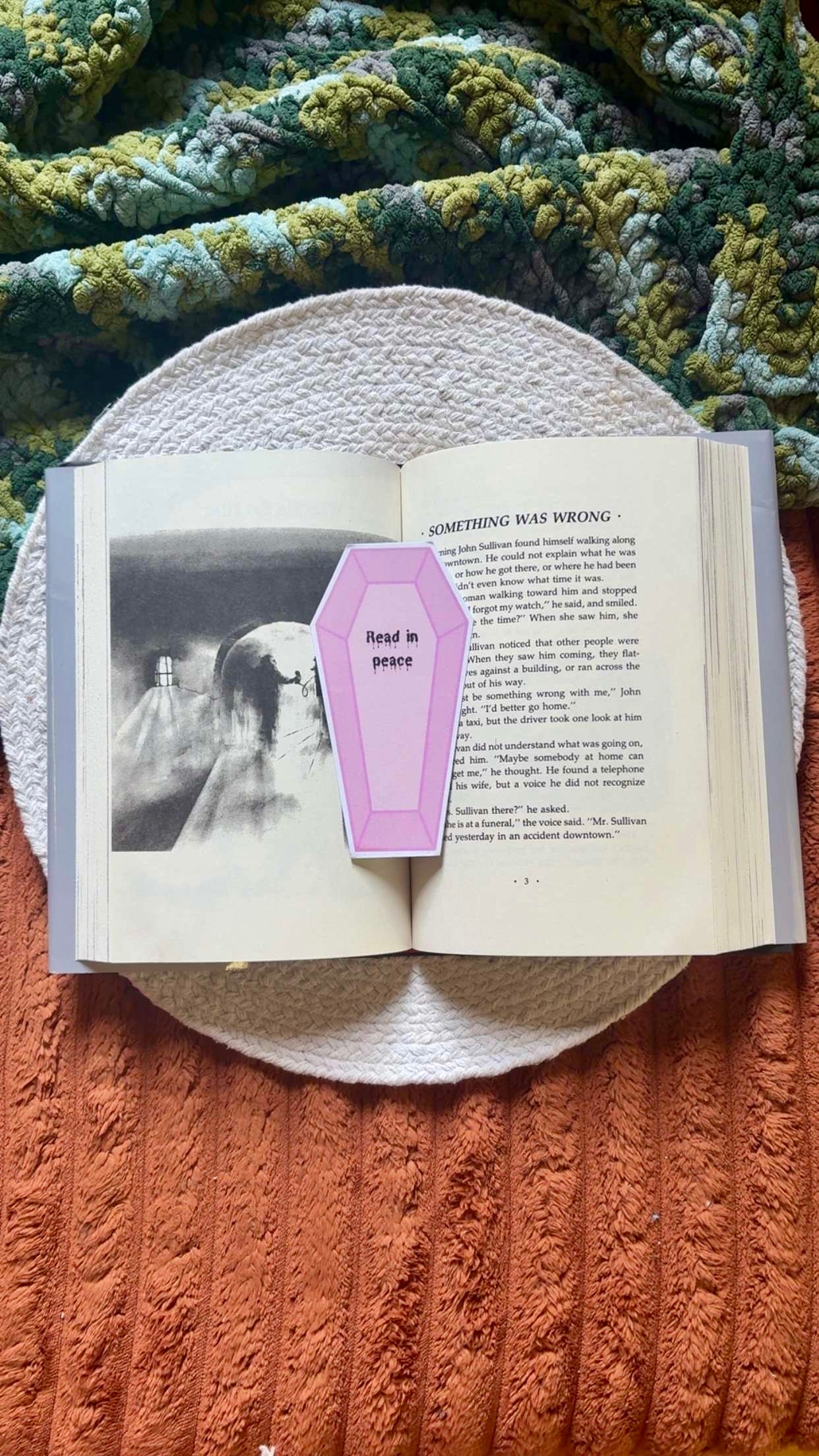 Read In Peace Bookmark